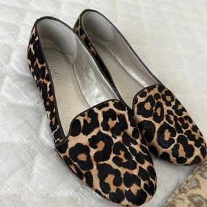 Coach Leopard Flat